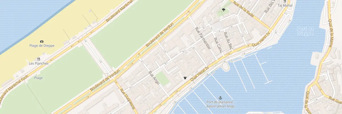 Plan du 53 Rue Desceliers à Dieppe