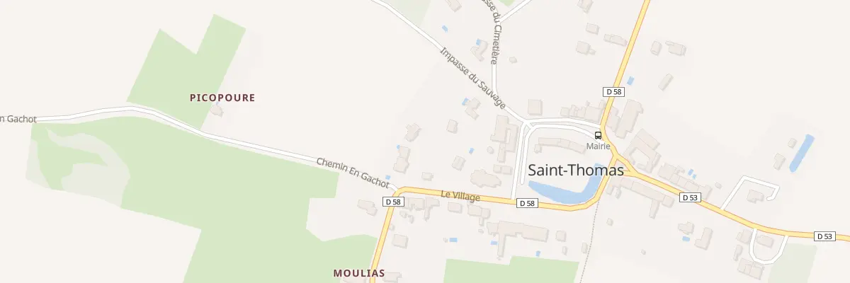 Plan du 5002 Village à Saint-Thomas