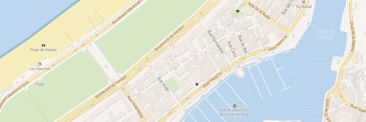 Plan du 55 Rue Desceliers à Dieppe
