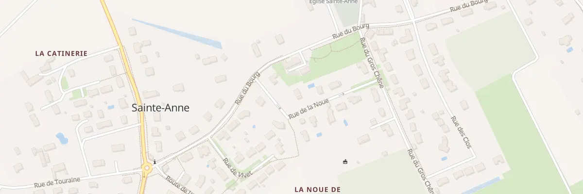 Plan du 1 Rue de la Noue à Sainte-Anne
