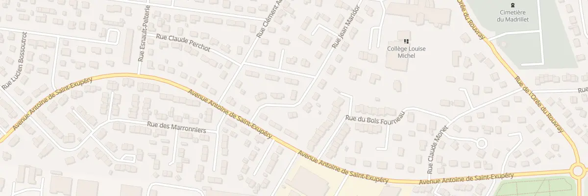Plan du 9 Rue Jean Maridor à Saint-Étienne-du-Rouvray