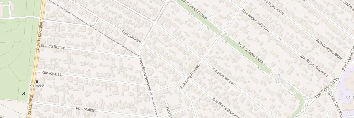 Plan du 13 Rue Pierre Brossolette à Sotteville-lès-Rouen