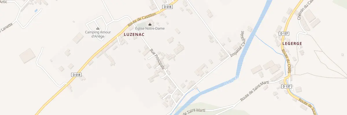 Plan du 1A Rue Principale à Moulis