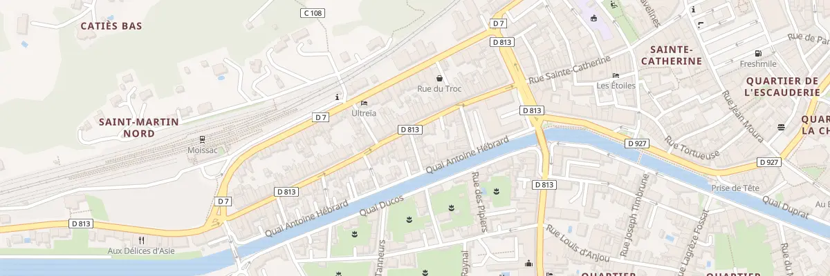 Plan du 3 Rue Bourse à Moissac