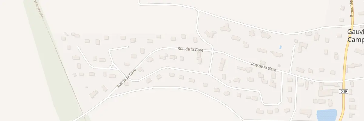 Plan du 6 Le Village à Gauville-la-Campagne