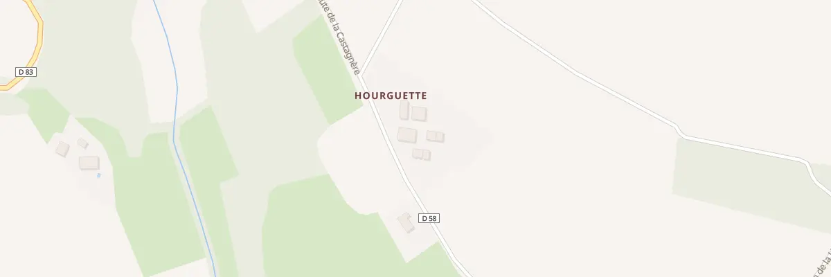 Plan du 62 Hourguette à Lautignac