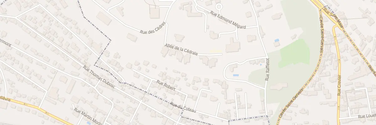 Plan du 16 All de la Cédraie à Mont-Saint-Aignan