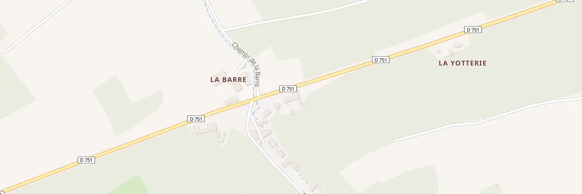 Plan du 2 Rue de la Barre à Mosnes