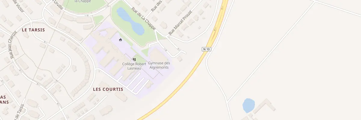 Plan du 646 Rue de la Chappe à Vendôme
