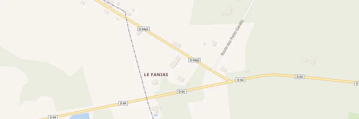 Plan du 5241 Le Fagnas à Ladignac-le-Long
