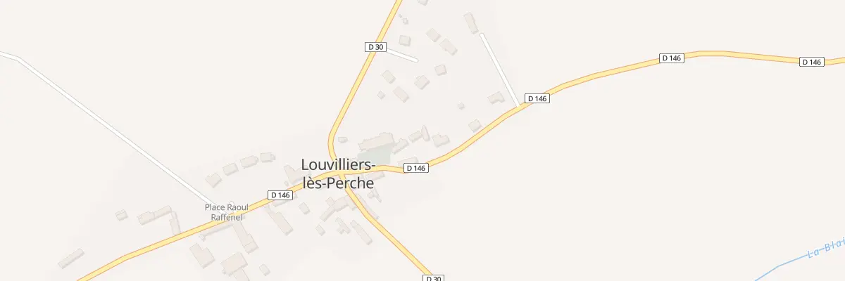 Plan du 6 Louvilliers à Louvilliers-lès-Perche