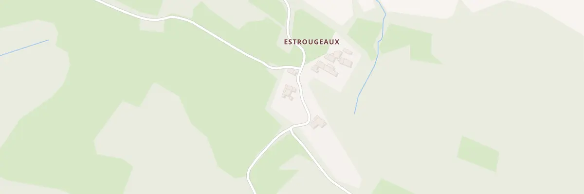 Plan du 67 Estrougeaux à Cérizols