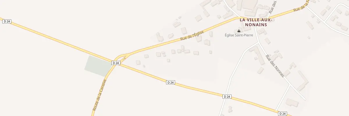 Plan du 6B Rue de l’Eglise à Senonches
