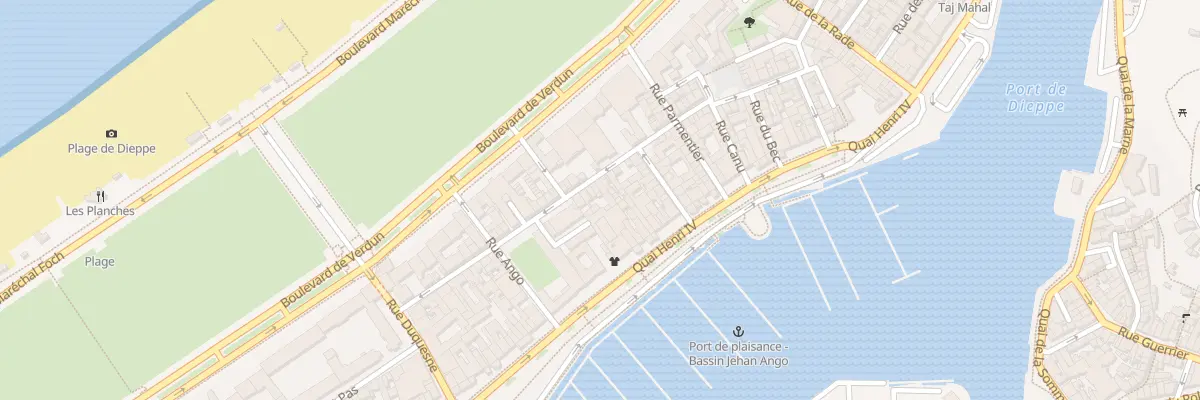 Plan du 30 Rue Desceliers à Dieppe