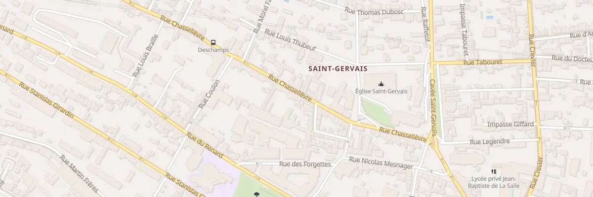 Plan du 39 Rue Chasselievre à Rouen