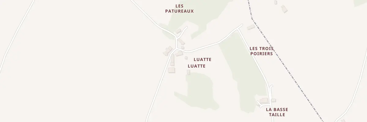 Plan du 5071 Luatte à Obterre