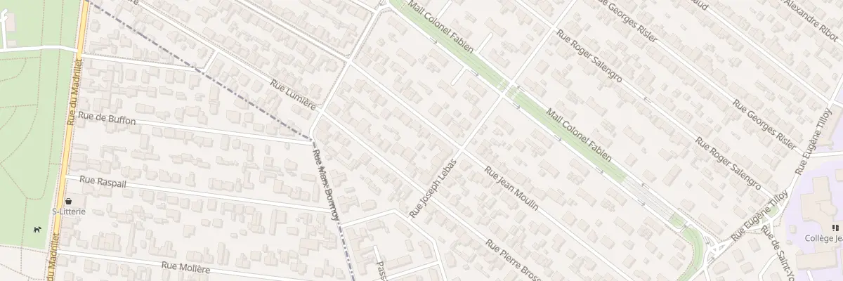 Plan du 18 Rue Jean Moulin à Sotteville-lès-Rouen