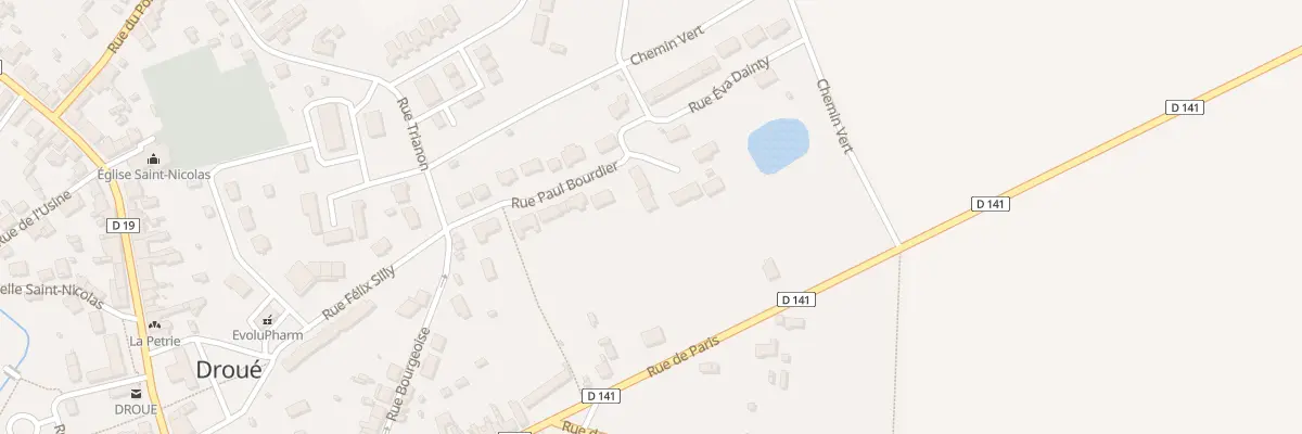 Plan du 2 Pl de Rothwell à Droué