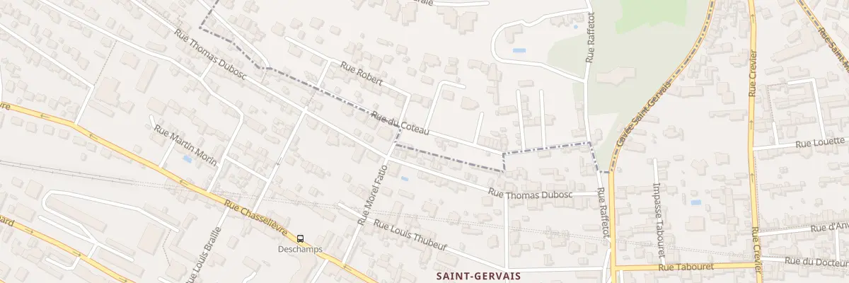 Plan du 3B Rue du Coteau à Mont-Saint-Aignan