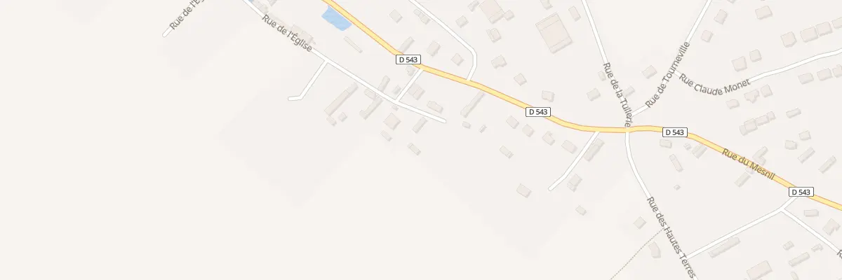 Plan du 82 Rue de l’Eglise à Sacquenville