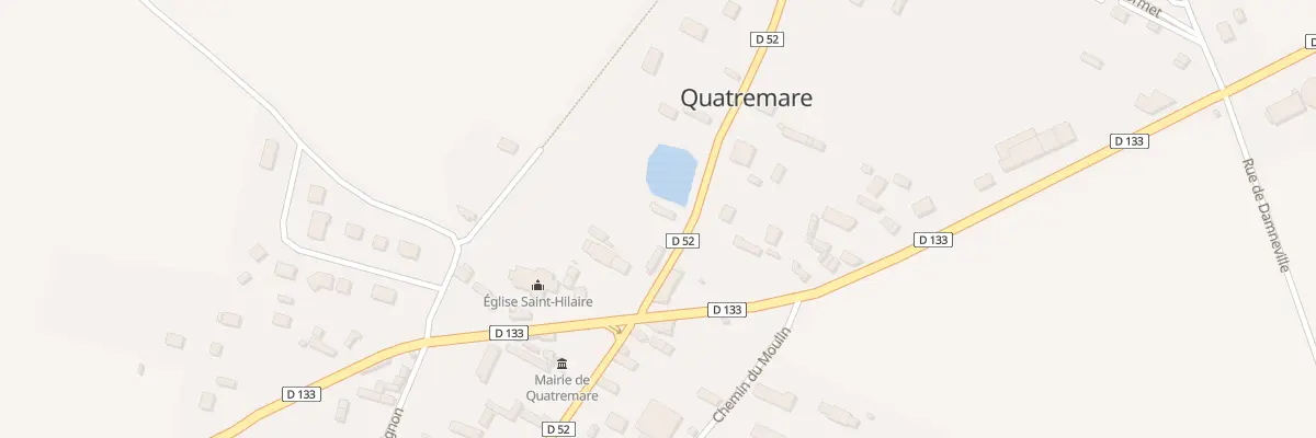 Plan du 3 Rte d’Elbeuf à Quatremare
