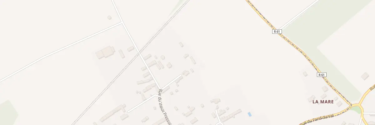 Plan du 124 La Haute Follie à Breux-sur-Avre