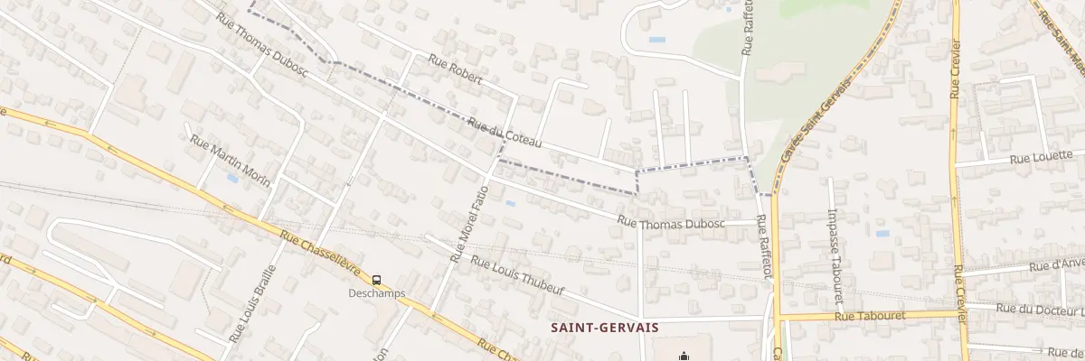 Plan du 36 Rue Thomas Dubosc à Rouen