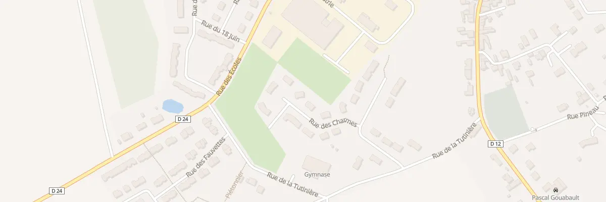 Plan du 6 Rue des Charmes à La Ville-aux-Clercs