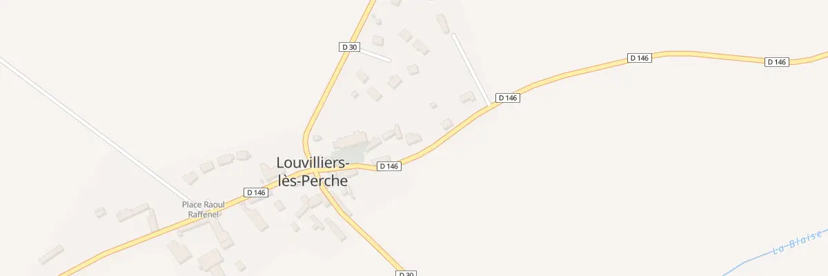 Plan du 5 Louvilliers à Louvilliers-lès-Perche