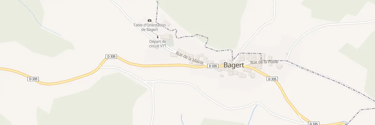Plan du 19A Bagert à Bagert