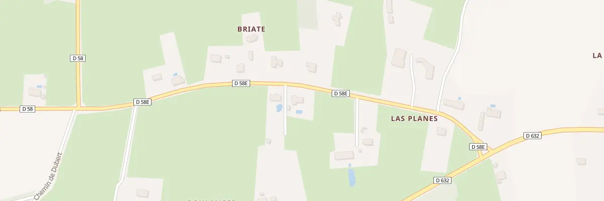 Plan du 9001 Las Planes à Bragayrac