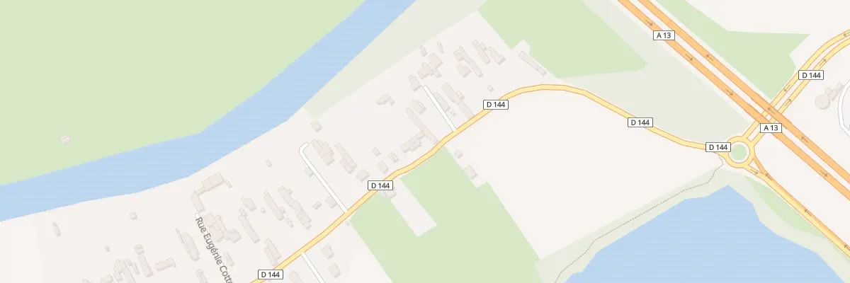 Plan du 20 Rue Eugénie Cotton à Tourville-la-Rivière