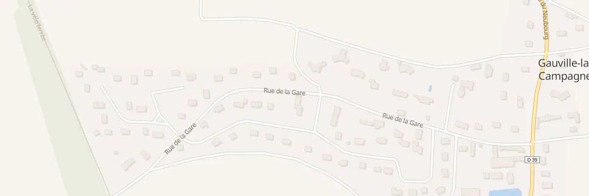 Plan du 5 Le Village à Gauville-la-Campagne