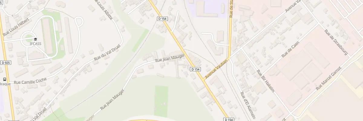 Plan du 163 Rue Gal Chanzy à Dieppe