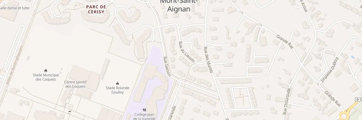 Plan du 11 Rue du Lieuvin à Mont-Saint-Aignan