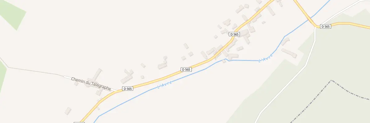 Plan du 42A Breux à Breux-sur-Avre