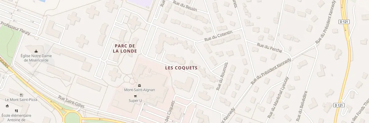 Plan du 8 Rue Robert de Thorigny à Mont-Saint-Aignan