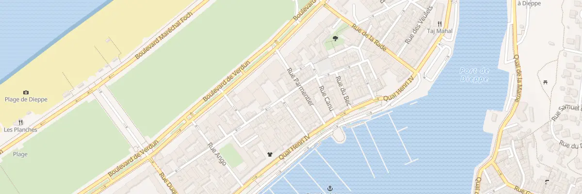Plan du 64 Rue Desceliers à Dieppe