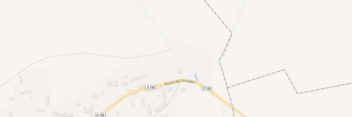Plan du 2 Rte de Louviers à Crasville