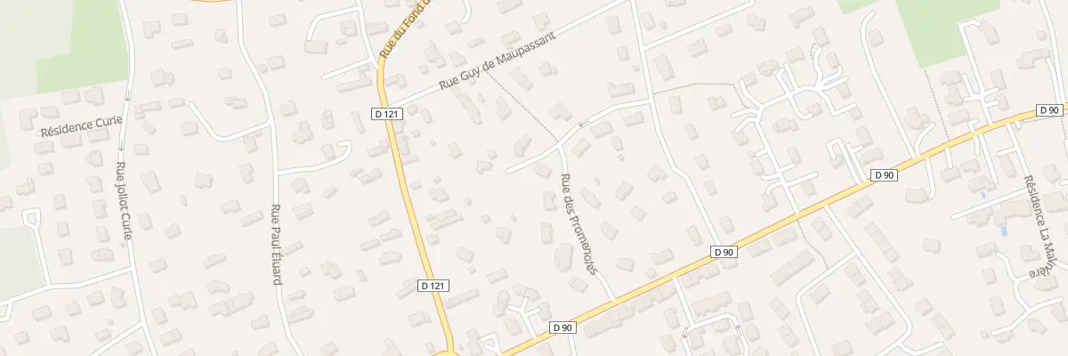 Plan du 10 Rue des Promenoles à Houppeville