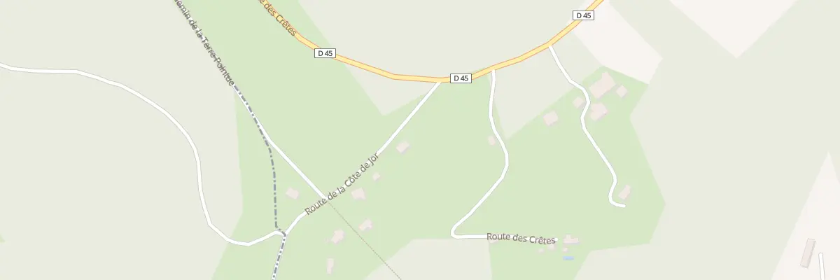Plan du 65 Rte de la Côte de Jor à Saint-Léon-sur-Vézère