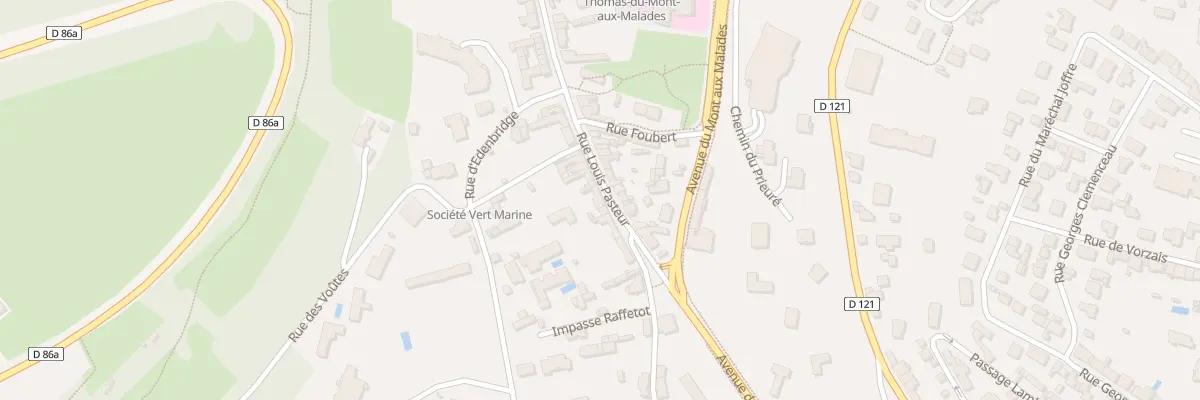 Plan du 13 Rue Louis Pasteur à Mont-Saint-Aignan