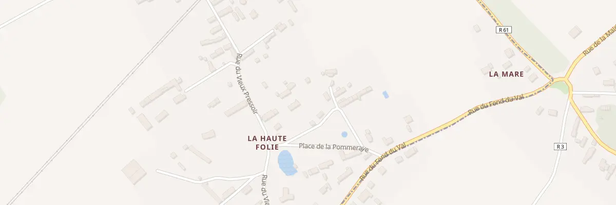 Plan du 5 Pl de la Pommeraye à Breux-sur-Avre