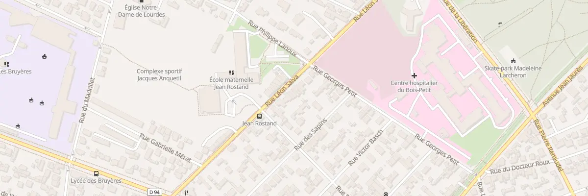 Plan du 121 Rue Leon Salva à Sotteville-lès-Rouen