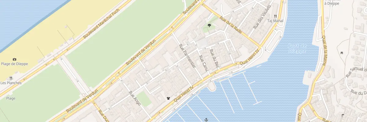 Plan du 66 Rue Desceliers à Dieppe
