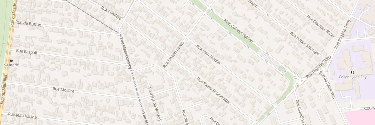 Plan du 25 Rue Pierre Brossolette à Sotteville-lès-Rouen