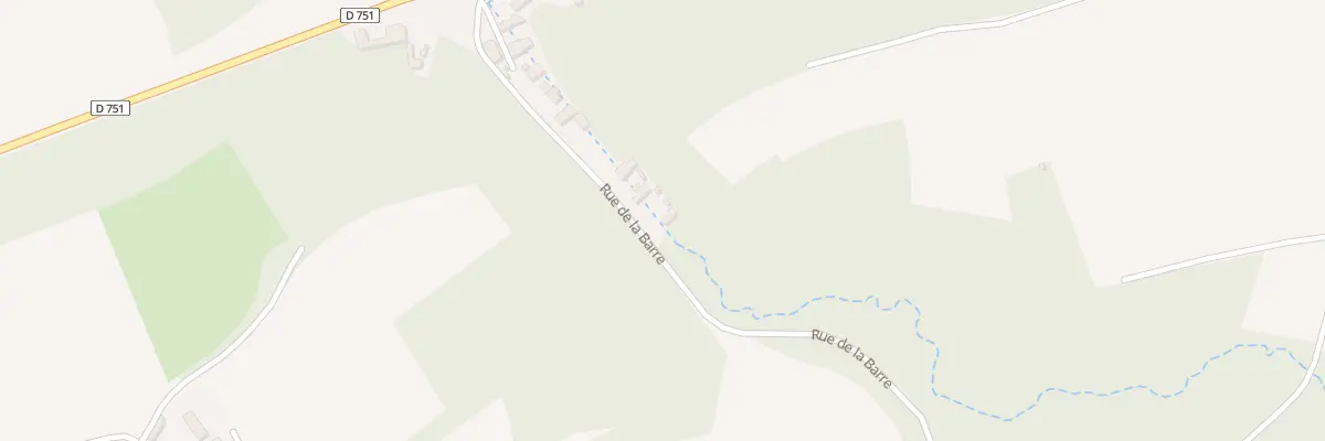 Plan du 16 Rue de la Barre à Mosnes