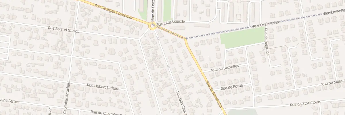 Plan du 5 Rue Geo Chavez à Saint-Étienne-du-Rouvray