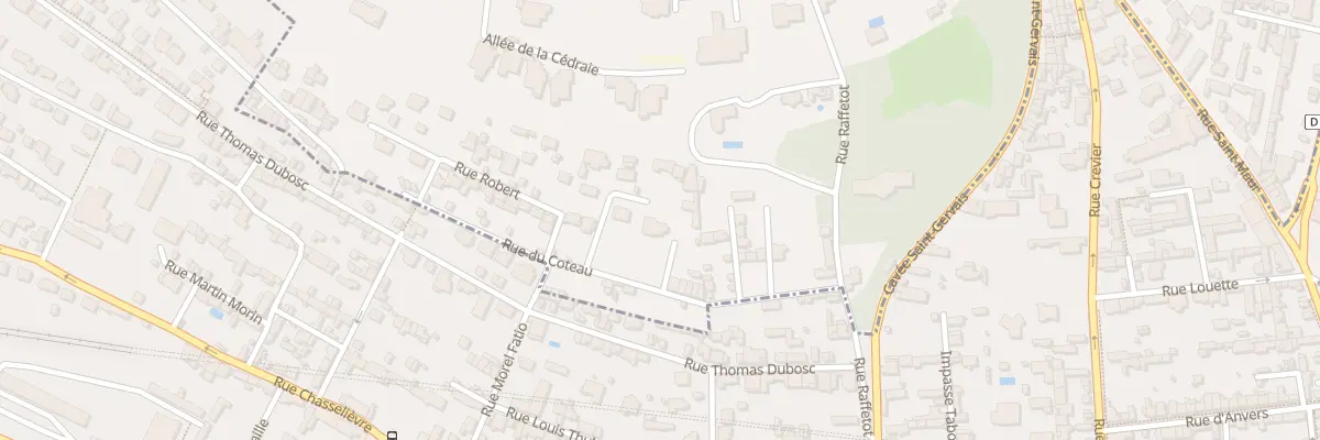 Plan du 26B Rue du Coteau à Mont-Saint-Aignan