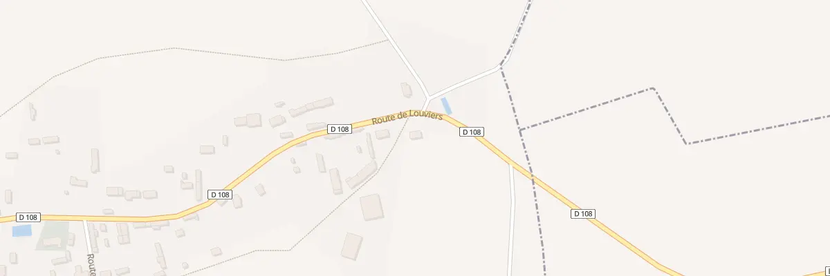 Plan du 1 Rte de Louviers à Crasville